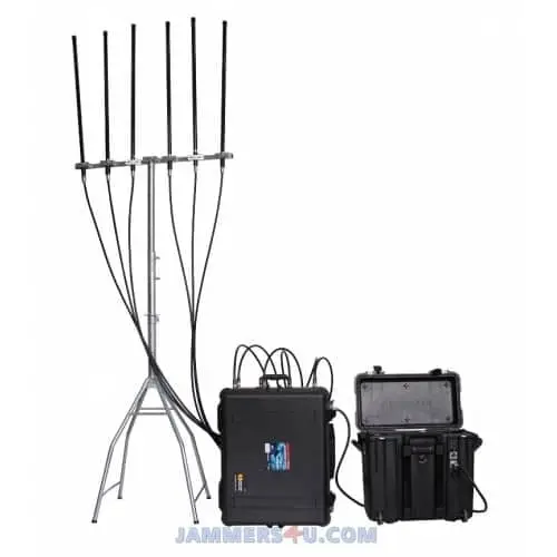 CT-6067-UAV Drone 6 Band 550W Portable Jammer up to 8km